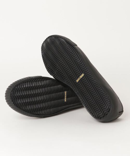 ISAMU KATAYAMA BACKLASH（イサムカタヤマバックラッシュ）の「ISAMU KATAYAMA BACKLASH（イサムカタヤマ バックラッシュ）別注レザースニーカー（スニーカー・メンズ・ブラック/ホワイト・MEDIUM/SMALL/LARGE）」の4枚目の写真