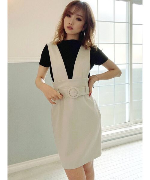 RESEXXY（リゼクシー）の「2WAYジャンスカ（スカート・レディース・ブラック/ベージュ/その他1・FREE）」の13枚目の写真