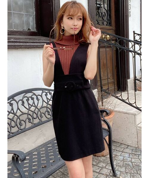 RESEXXY（リゼクシー）の「2WAYジャンスカ（スカート・レディース・ブラック/ベージュ/その他1・FREE）」の18枚目の写真