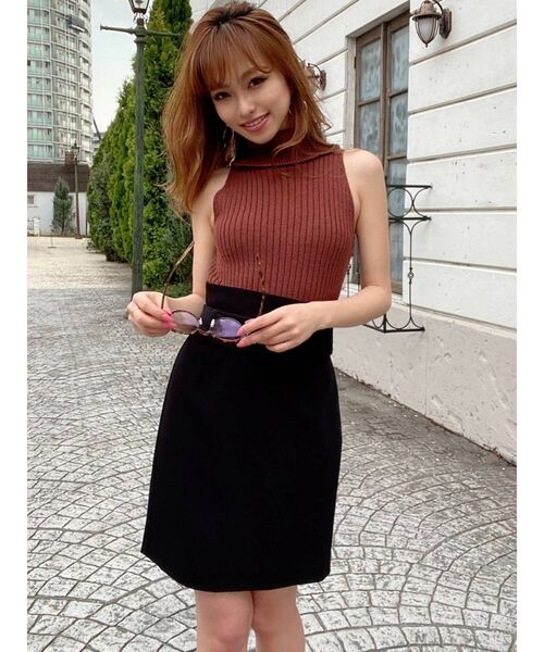 RESEXXY（リゼクシー）の「2WAYジャンスカ（スカート・レディース・ブラック/ベージュ/その他1・FREE）」の11枚目の写真