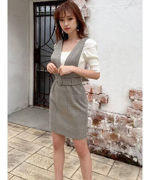 RESEXXY（リゼクシー）の「2WAYジャンスカ（スカート・レディース・ブラック/ベージュ/その他1・FREE）」の17枚目の写真