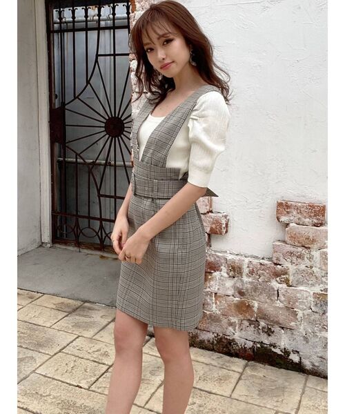 RESEXXY（リゼクシー）の「2WAYジャンスカ（スカート・レディース・ブラック/ベージュ/その他1・FREE）」の19枚目の写真