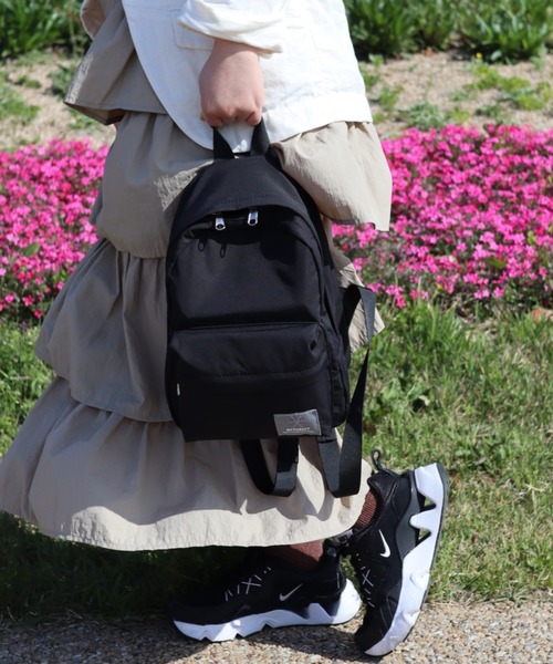 Actually（アクチュアリー）の「コットンナイロン miniリュック（バックパック/リュック・レディース・ブラック・フリー）」の2枚目の写真