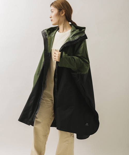 EKAL（エカル）の「『別注』Kiu×EKAL　ナイロンポンチョ（レインコート/ポンチョ・メンズ・オリーブ系・FREE）」の16枚目の写真