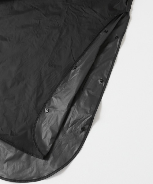 EKAL（エカル）の「『別注』Kiu×EKAL　ナイロンポンチョ（レインコート/ポンチョ・メンズ・オリーブ系・FREE）」の20枚目の写真