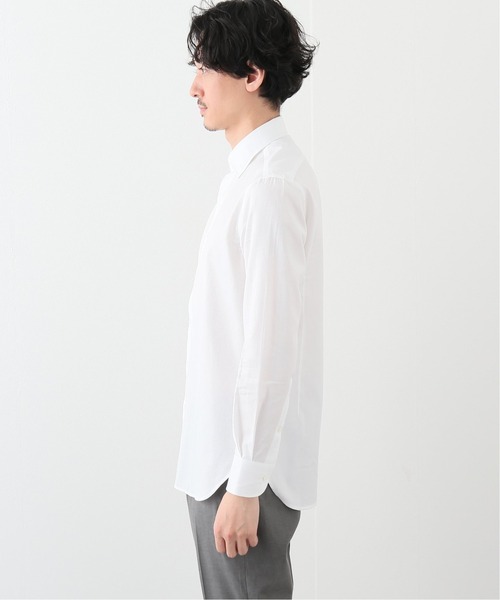EDIFICE(エディフィス)の「セミワイド ツイル シャツ(ビジネスシャツ・メンズ・ホワイト・40/38/39/41/37)」の8枚目の写真