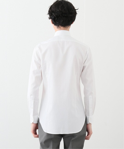 EDIFICE(エディフィス)の「セミワイド ツイル シャツ(ビジネスシャツ・メンズ・ホワイト・40/38/39/41/37)」の10枚目の写真