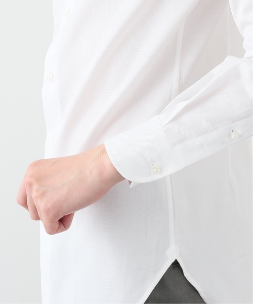 EDIFICE(エディフィス)の「セミワイド ツイル シャツ(ビジネスシャツ・メンズ・ホワイト・40/38/39/41/37)」の13枚目の写真