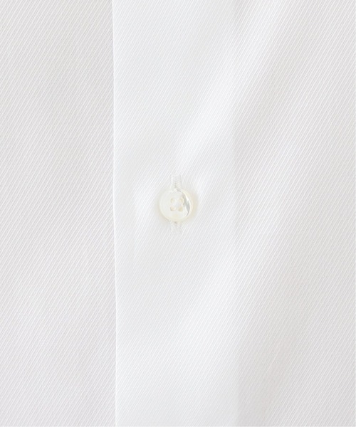 EDIFICE(エディフィス)の「セミワイド ツイル シャツ(ビジネスシャツ・メンズ・ホワイト・40/38/39/41/37)」の5枚目の写真