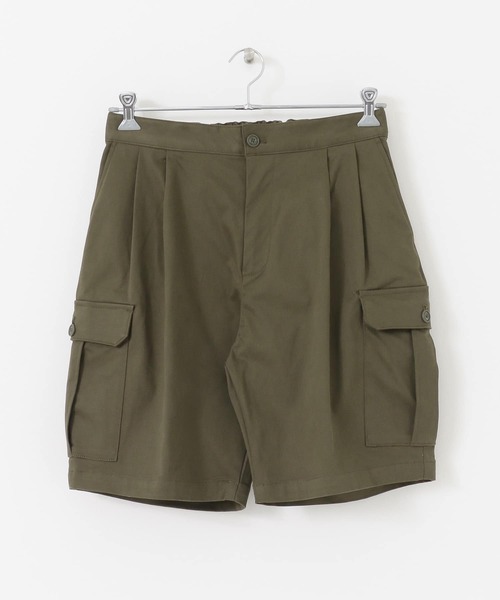 URBAN RESEARCH Sonny Label(アーバンリサーチサニーレーベル)の「イージータックワイドカーゴショーツ(その他パンツ・メンズ・オフホワイト/カーキ・MEDIUM/LARGE)」の9枚目の写真