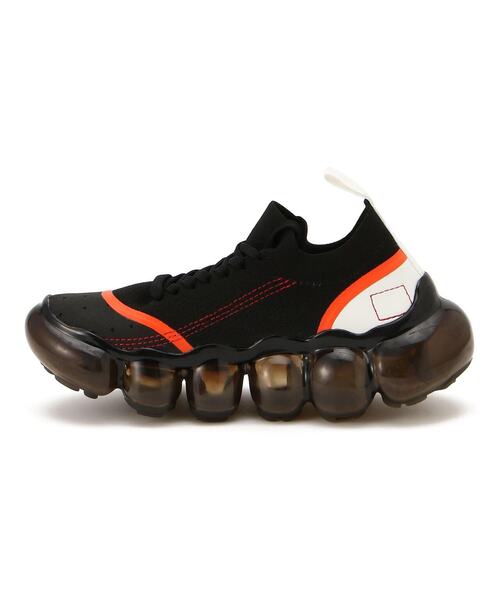 grounds（グラウンズ）の「【別注】grounds/グラウンズ/インサイドアウトBLK/W（スニーカー・レディース・ブラック・36/38/37）」の4枚目の写真