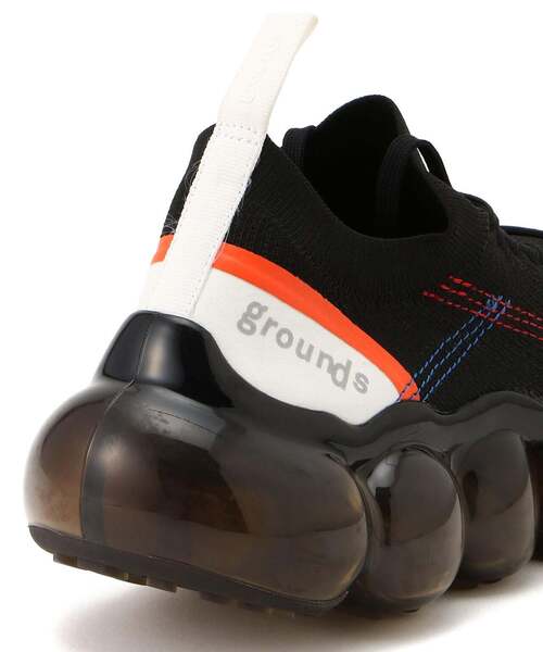 grounds（グラウンズ）の「【別注】grounds/グラウンズ/インサイドアウトBLK/W（スニーカー・レディース・ブラック・36/38/37）」の7枚目の写真