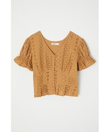 MOUSSY | COTTON EYELET トップス(Tシャツ/カットソー)