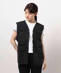 SPINNS | 【ゆったりサイズ】ビッグシルエットフィッシングベスト(ベスト)