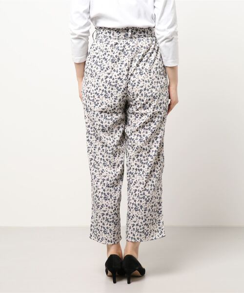 flower（フラワー）の「シックフラワーパンツ（その他パンツ・レディース・ブラック/アイボリー・FREE）」の4枚目の写真