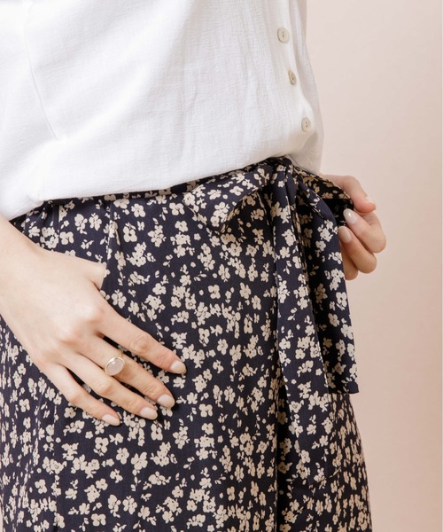 flower（フラワー）の「シックフラワーパンツ（その他パンツ・レディース・ブラック/アイボリー・FREE）」の15枚目の写真