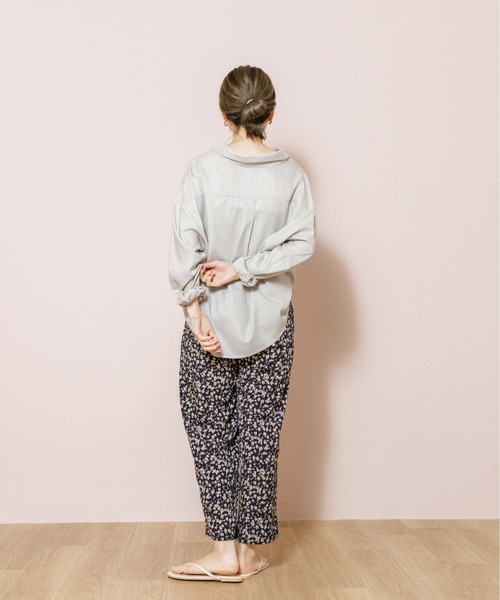 flower（フラワー）の「シックフラワーパンツ（その他パンツ・レディース・ブラック/アイボリー・FREE）」の21枚目の写真