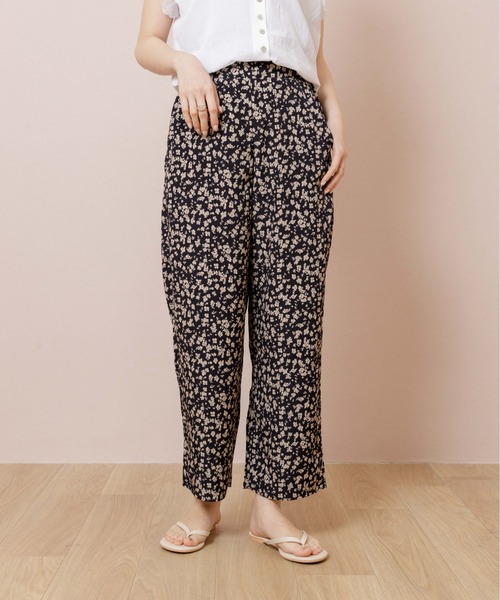 flower（フラワー）の「シックフラワーパンツ（その他パンツ・レディース・ブラック/アイボリー・FREE）」の22枚目の写真