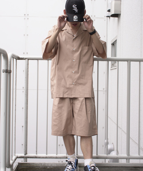 VENCEEXCHANGE（ヴァンスエクスチェンジ）の「バンダナプリントシャツ（シャツ/ブラウス・メンズ・ブラック/ベージュ/ネイビー/グリーン・M/L）」の16枚目の写真