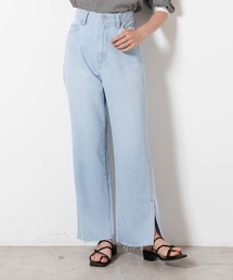 WEGO | WEGO/サイドスリットストレートパンツ(デニムパンツ)