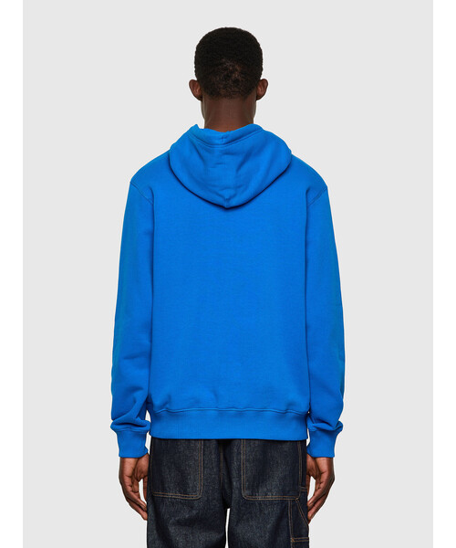 DIESEL（ディーゼル）の「メンズ スウェットパーカー ロゴ フーディー（パーカー・メンズ・ブラック/その他/ブルー/ホワイト・SMALL/MEDIUM/LARGE/XX-LARGE/X-SMALL/X-LARGE）」の5枚目の写真