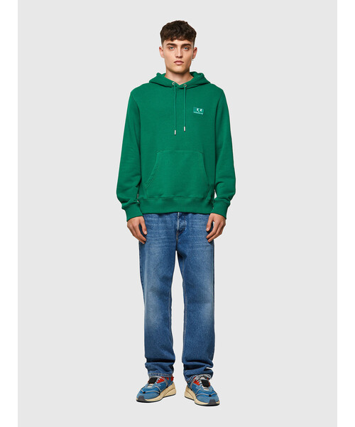 DIESEL（ディーゼル）の「メンズ スウェットパーカー ロゴ フーディー（パーカー・メンズ・ブラック/その他/ブルー/ホワイト・SMALL/MEDIUM/LARGE/XX-LARGE/X-SMALL/X-LARGE）」の11枚目の写真