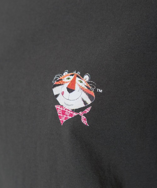 SpRay(スプレイ)の「Kellogg’s BACKロゴ Tシャツ(Tシャツ/カットソー・レディース・チャコールグレー/ブラック/オフホワイト・FREE)」の11枚目の写真