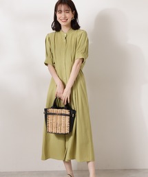 N.（N. Natural Beauty Basic） | ◆ボリュームスリーブシャツワンピース(シャツワンピース)