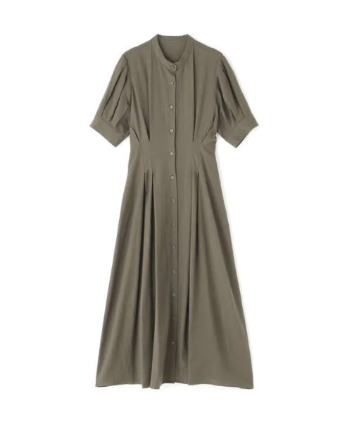 N.（N. Natural Beauty Basic）（エヌエヌナチュラルビューティーベーシック）の「◆ボリュームスリーブシャツワンピース（シャツワンピース・レディース・モカ/ブルー/イエロー・MEDIUM）」の12枚目の写真