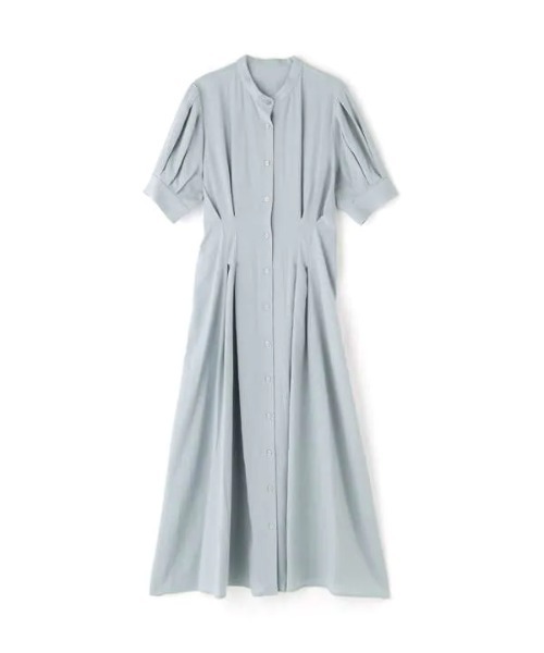 N.（N. Natural Beauty Basic）（エヌエヌナチュラルビューティーベーシック）の「◆ボリュームスリーブシャツワンピース（シャツワンピース・レディース・モカ/ブルー/イエロー・MEDIUM）」の13枚目の写真