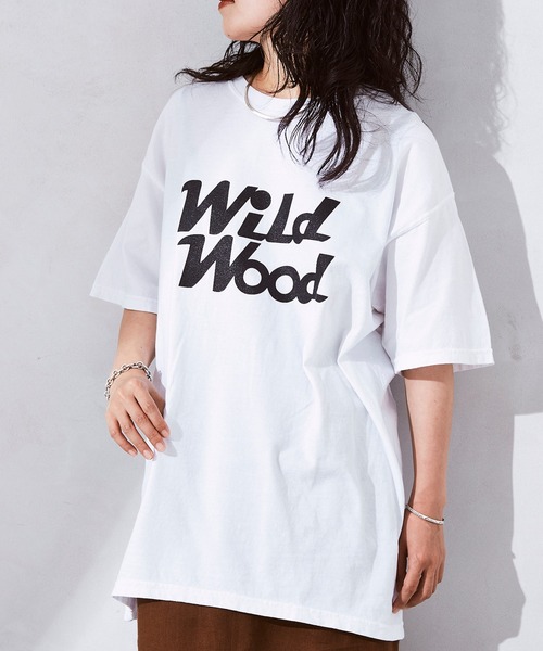 JOURNAL STANDARD relume（ジャーナルスタンダード　レリューム）の「【THE DAY ON THE BEACH/ザ・デイ・オンザビーチ】WILD WOOD Tシャツ（Tシャツ/カットソー・メンズ・ホワイト/ブラック・M/L）」の7枚目の写真
