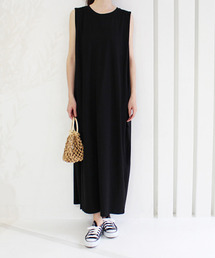 MODE ROBE | タックショルダーノースリーブワンピース(ワンピース)