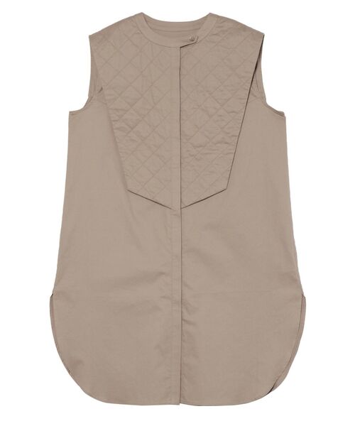 LAGUNAMOON（ラグナムーン）の「キルティングブザムノースリーブブラウス（シャツ/ブラウス・レディース・ホワイト/ブラック/カーキ・FREE）」の3枚目の写真