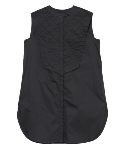 LAGUNAMOON（ラグナムーン）の「キルティングブザムノースリーブブラウス（シャツ/ブラウス・レディース・ホワイト/ブラック/カーキ・FREE）」の5枚目の写真