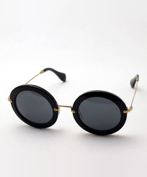 miu miu | 【miumiu/ミュウミュウ】ラウンド サングラス MU13NSA 1AB1A1(サングラス)