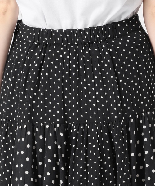 IENA（イエナ）の「【ne Quittez pas/ヌキテパ】別注ドットスカート◆（スカート・レディース・ブラック系その他・40/38）」の7枚目の写真