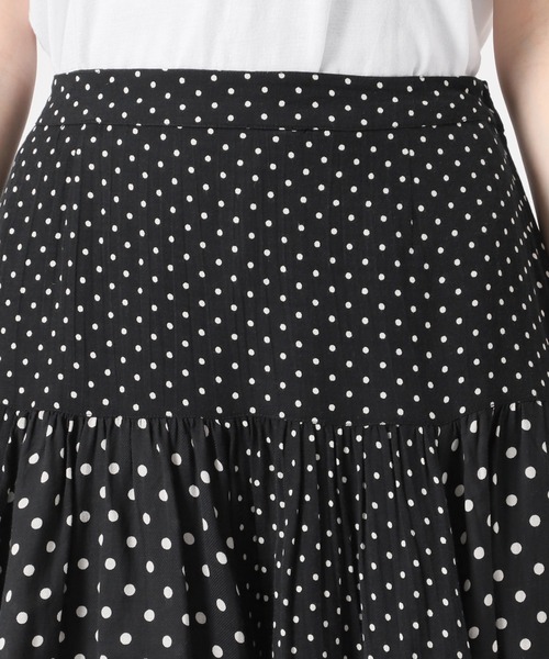IENA（イエナ）の「【ne Quittez pas/ヌキテパ】別注ドットスカート◆（スカート・レディース・ブラック系その他・40/38）」の8枚目の写真