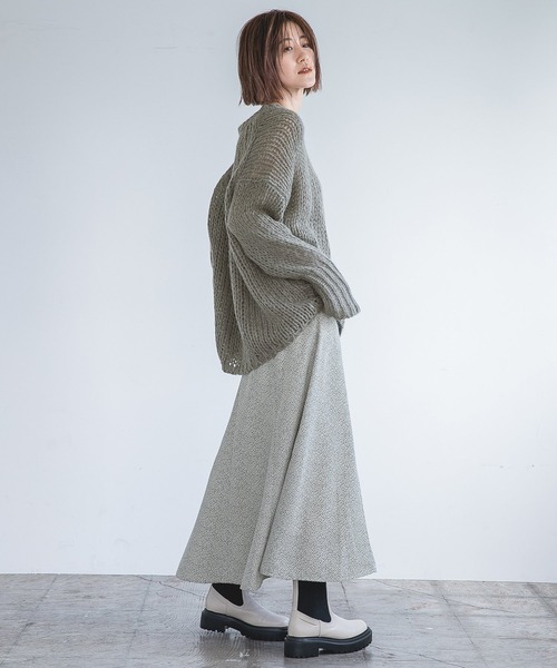 A part by（アパートバイ）の「サイドゴアブーツ　956075（ブーツ・レディース・ブラック/アイボリー・MEDIUM/LARGE/X-LARGE）」の4枚目の写真