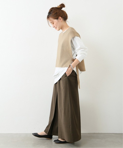 JOURNAL STANDARD（ジャーナルスタンダード）の「■■■コットンリリーベスト◆（ベスト・レディース・ブラック/ナチュラル/カーキ・FREE）」の14枚目の写真