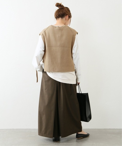 JOURNAL STANDARD（ジャーナルスタンダード）の「■■■コットンリリーベスト◆（ベスト・レディース・ブラック/ナチュラル/カーキ・FREE）」の15枚目の写真