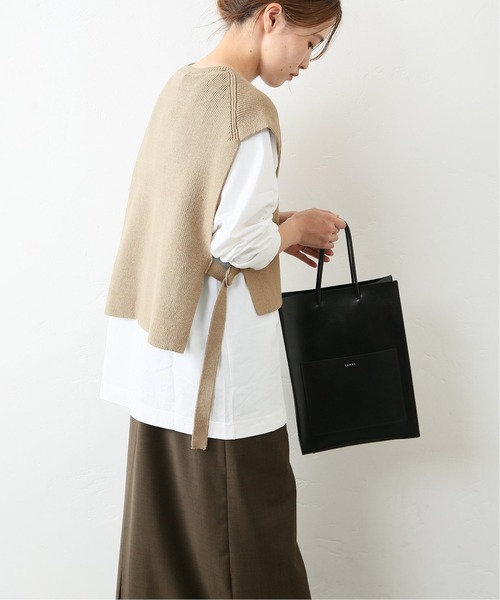 JOURNAL STANDARD（ジャーナルスタンダード）の「■■■コットンリリーベスト◆（ベスト・レディース・ブラック/ナチュラル/カーキ・FREE）」の16枚目の写真