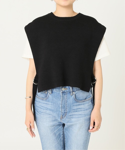 JOURNAL STANDARD（ジャーナルスタンダード）の「■■■コットンリリーベスト◆（ベスト・レディース・ブラック/ナチュラル/カーキ・FREE）」の18枚目の写真