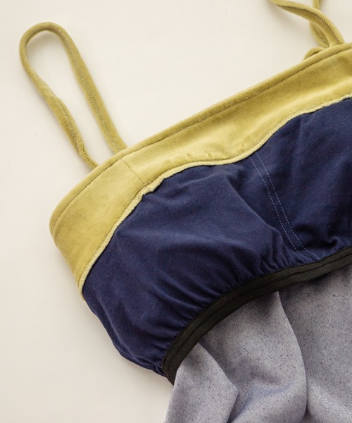 mystic（ミスティック）の「TAORUセットUP（ルームウェア/パジャマ・レディース・ネイビー/キャメル・FREE）」の10枚目の写真