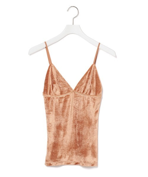 BASERANGE（ベースレンジ）の「【Baserange】別注Velour Camisole