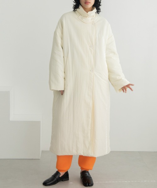 セール】マルチウェイダウンライク中綿チェスターコート（チェスター