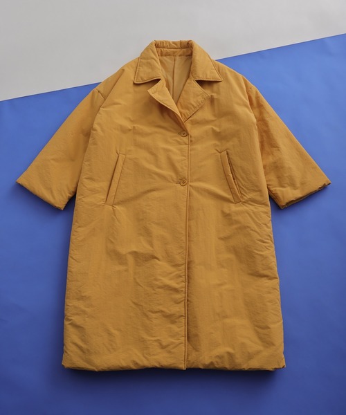 VACANCY（ヴァカンシー）の「マルチウェイダウンライク中綿チェスターコート（その他アウター・レディース・ブラック/マスタード/ナチュラル・M/MEDIUM/TALL）」の6枚目の写真