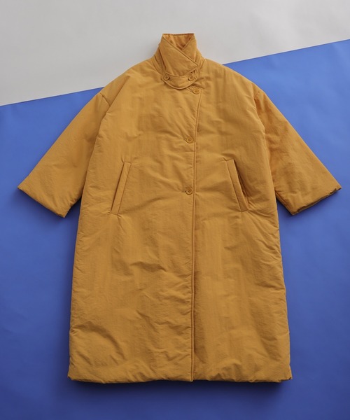 VACANCY（ヴァカンシー）の「マルチウェイダウンライク中綿チェスターコート（その他アウター・レディース・ブラック/マスタード/ナチュラル・M/MEDIUM/TALL）」の12枚目の写真