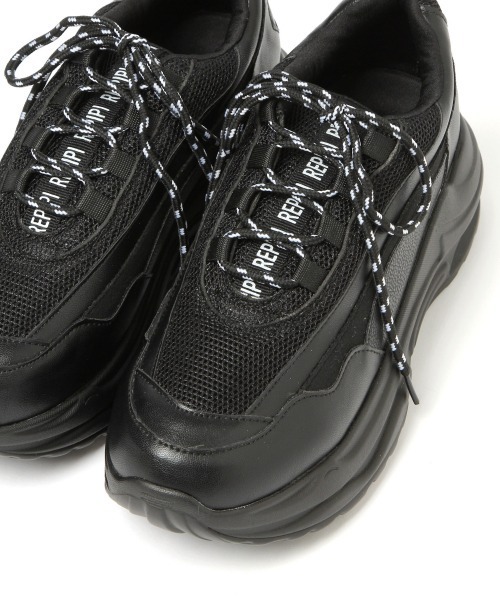 repipi armario（レピピ アルマリオ）の「クリアソールダッドスニーカー（スニーカー・キッズ・ホワイト/ブラック/ベージュ/ラベンダー・SMALL/MEDIUM/LARGE）」の14枚目の写真