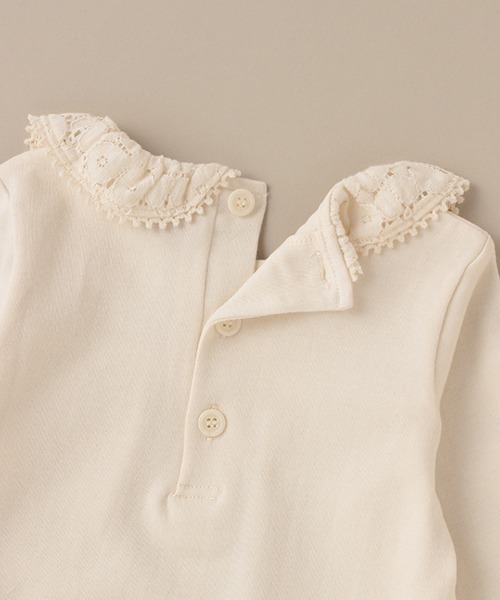 sense of wonder（センスオブワンダー）の「アイリッシュブラウス 【日本製】（シャツ/ブラウス・キッズ・キナリ・80ｃｍ/120cm/100cm/90cm/110cm）」の7枚目の写真