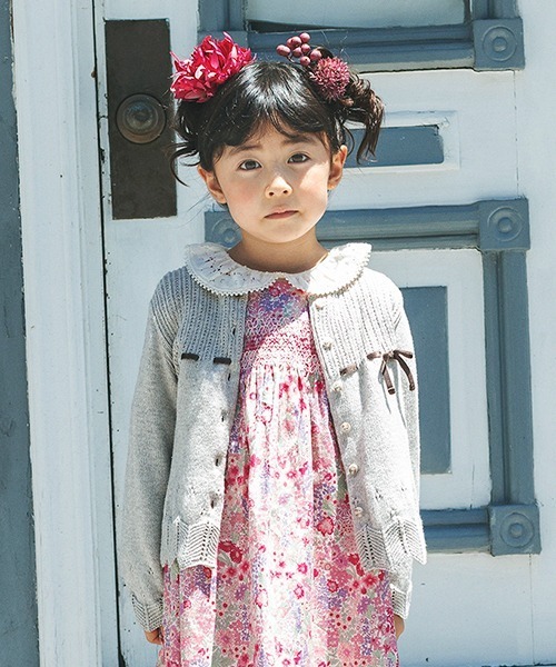 sense of wonder（センスオブワンダー）の「アイリッシュブラウス 【日本製】（シャツ/ブラウス・キッズ・キナリ・80ｃｍ/120cm/100cm/90cm/110cm）」の8枚目の写真